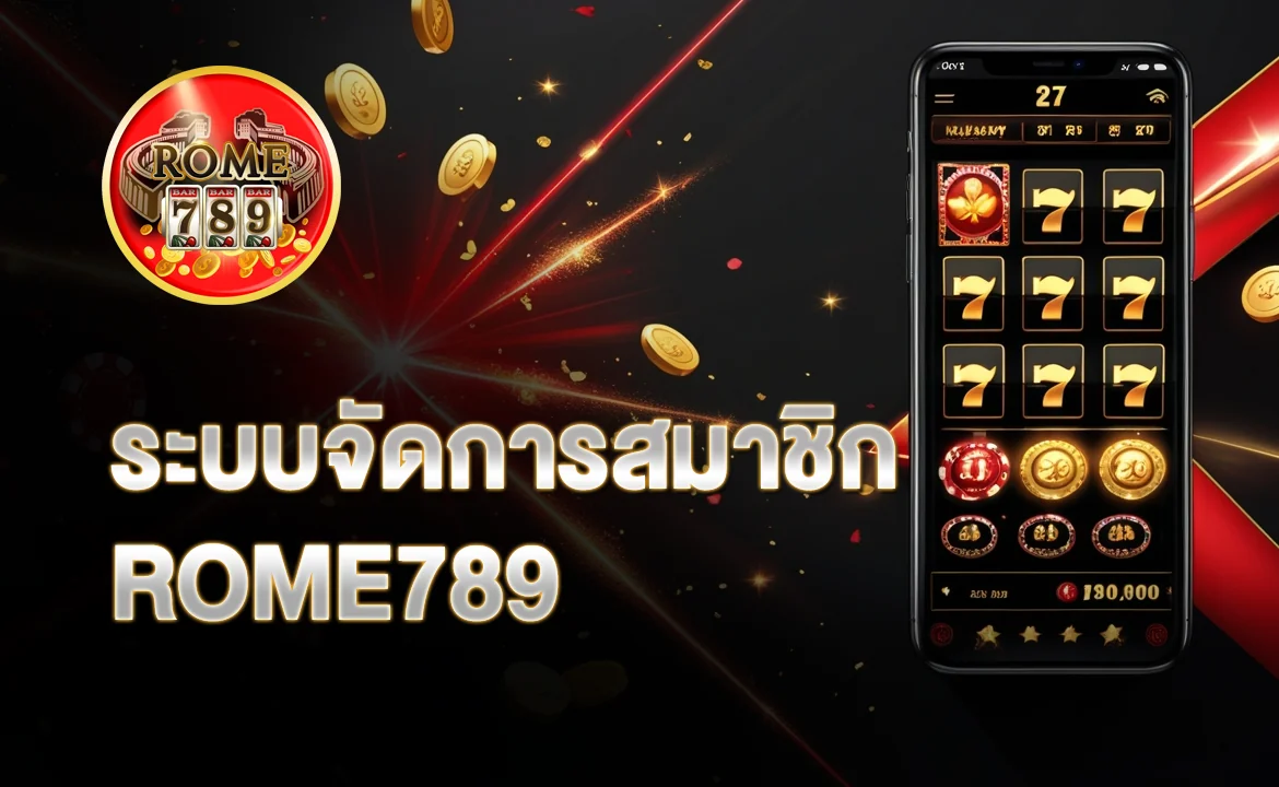 ระบบจัดการสมาชิก ROME789