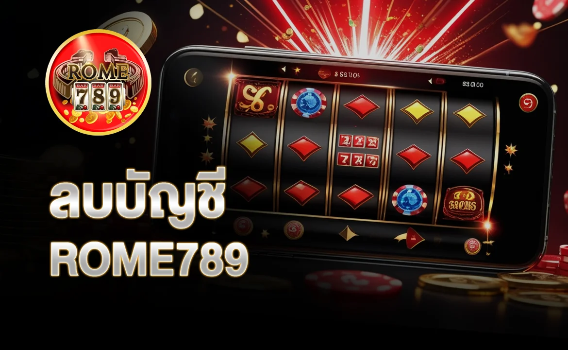 ลบบัญชี ROME789